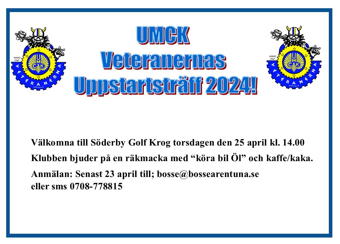 UMCK Inbjudan Räkmacka 23
